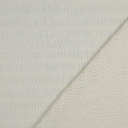 Tissu smocks - Ecru