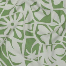 Tissu Viscose ecovero - Imane vert