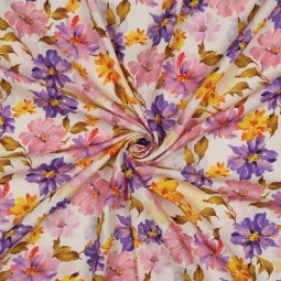 Tissu Viscose - Zoé écru