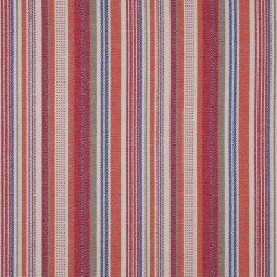 Tissu viscose lin - rayures multicolore