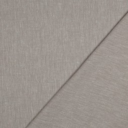 Tissu lin coton - Chevron beige