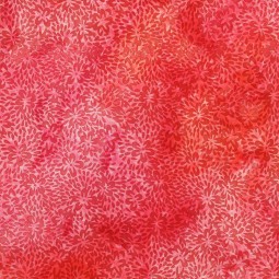 Tissu viscose - Batik Rouge