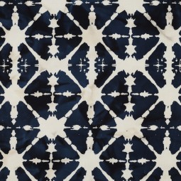 Tissu coton - Batik Abstract marine
