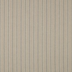 Tissu viscose lin - rayures écru