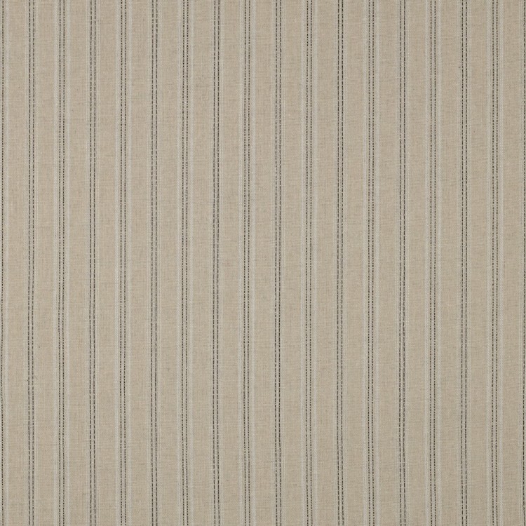 Tissu viscose lin - rayures écru