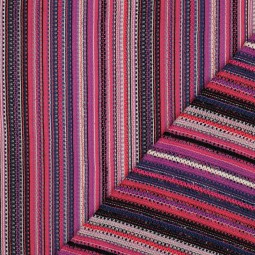 Tissu maille - Crocheté fuchsia