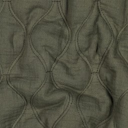 Tissu matelassé double gaze - Mousse