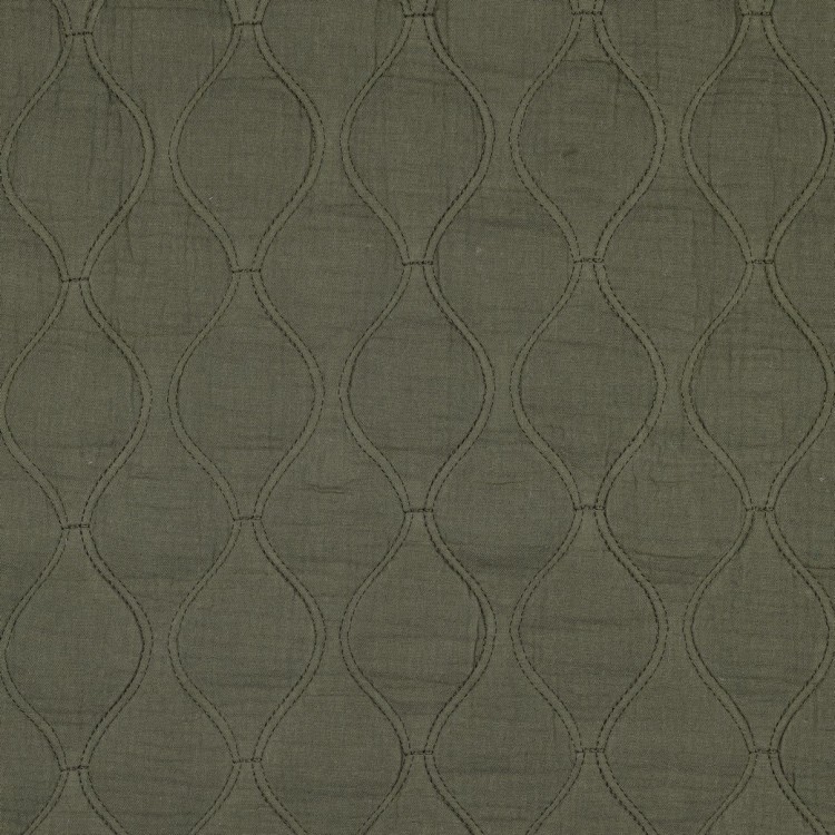 Tissu matelassé double gaze - Mousse