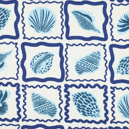 Tissu canvas - Coquillage blanc cassé