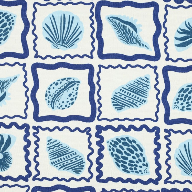 Tissu canvas - Coquillage blanc cassé