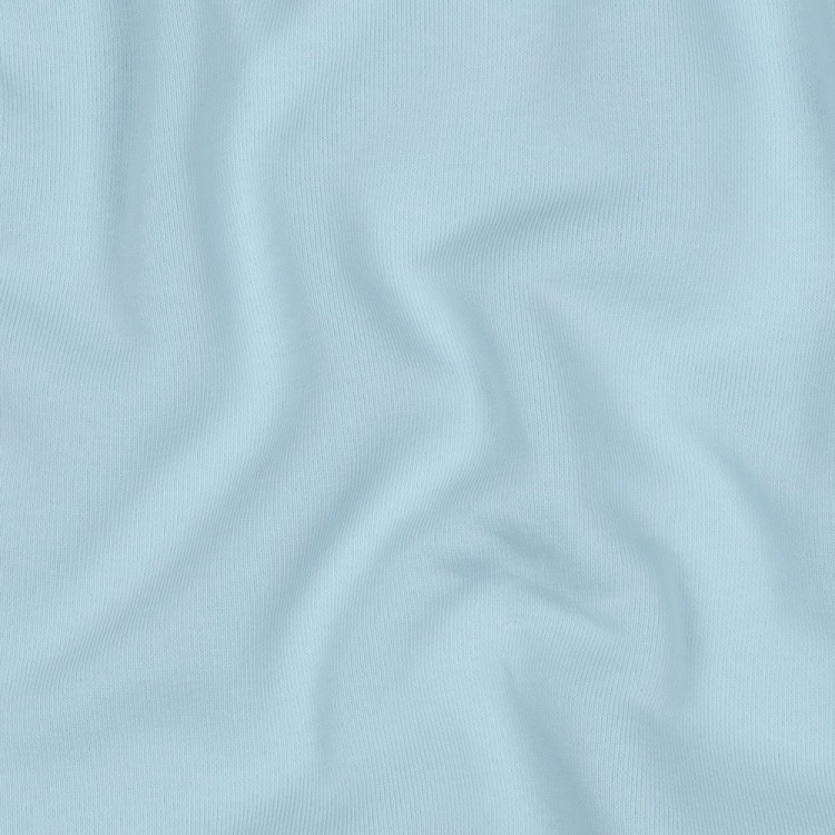 Tissu jersey sweat uni - Bleu ciel
