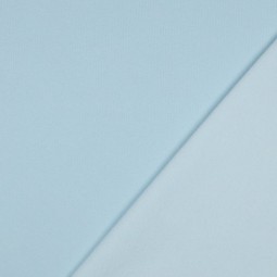 Tissu jersey sweat uni - Bleu ciel