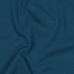 Tissu Bord-côtes - Pétrole