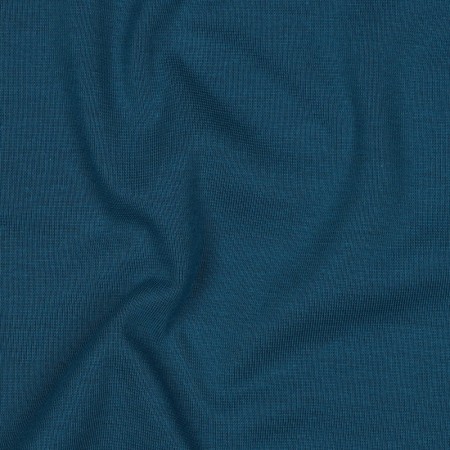 Tissu Bord-côtes - Pétrole