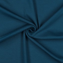 Tissu Bord-côtes - Pétrole