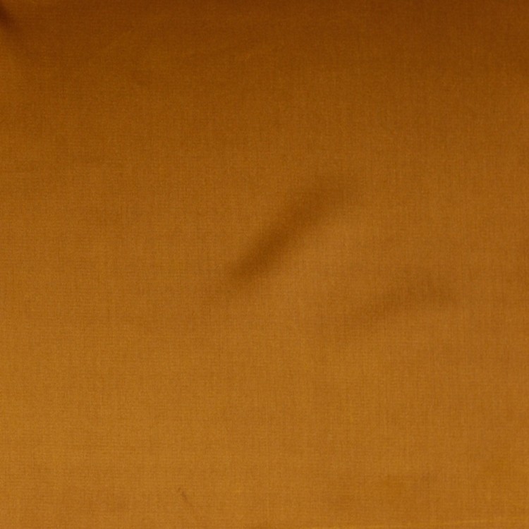 Tissu satin - Cognac