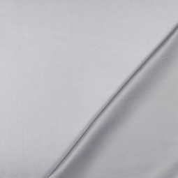 Tissu satin - Argent