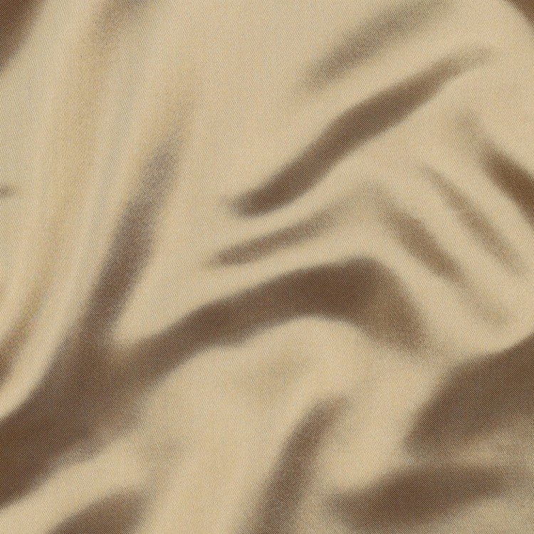 Tissu satin - Camel