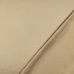 Tissu satin - Camel
