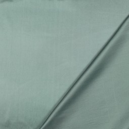 Tissu satin - Vert ancien
