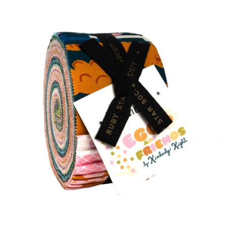 Jelly roll - Egg and friends by kimberly Kight