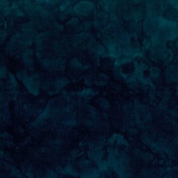 Tissu batik Hoffman - Bali hand-Dyed - Marbré noir bleu