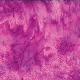 Tissu batik Hoffman - Bali hand-Dyed - Marbré Fuschia