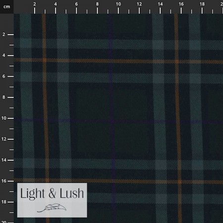 Tissu Lainage Light & Lush - Preston brown