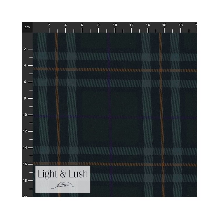 Tissu Lainage Light & Lush - Preston brown