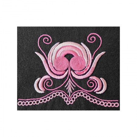 Kit de broderie : Bigouden rose