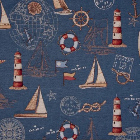 Tissu jacquard - Lighthouse