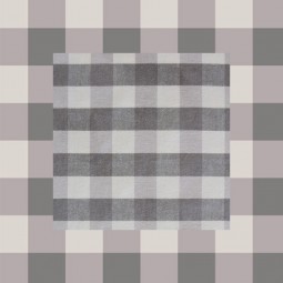 Art Gallery Fabrics - Highlands Flannel - Buffalo Plaid Mini Mink