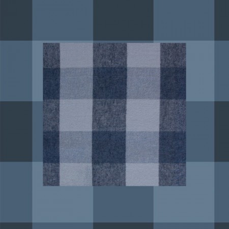 Art Gallery Fabrics - Highlands Flannel - Buffalo Plaid nightfall