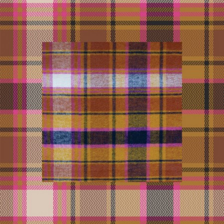 Art Gallery Fabrics - Highlands Flannel - Chevron Plaid Toffee