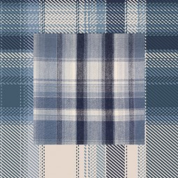 Art Gallery Fabrics - Highlands Flannel - Prairie Plaid Earl Grey