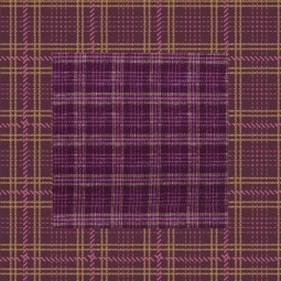 Art Gallery Fabrics - Highlands Flannel - Crosshatch Plaid Merlot