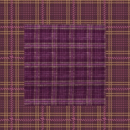 Art Gallery Fabrics - Highlands Flannel - Crosshatch Plaid Merlot