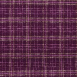 Art Gallery Fabrics - Highlands Flannel - Crosshatch Plaid Merlot