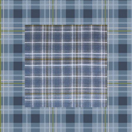 Art Gallery Fabrics - Highlands Flannel - Check Plaid After the Rain