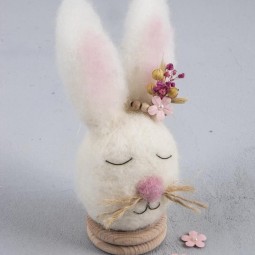 Laine cardée - Assortiment multicolore pastel