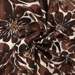 Tissu satin viscose - Florentin