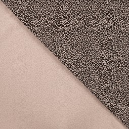 Tissu jersey - Léopard sable