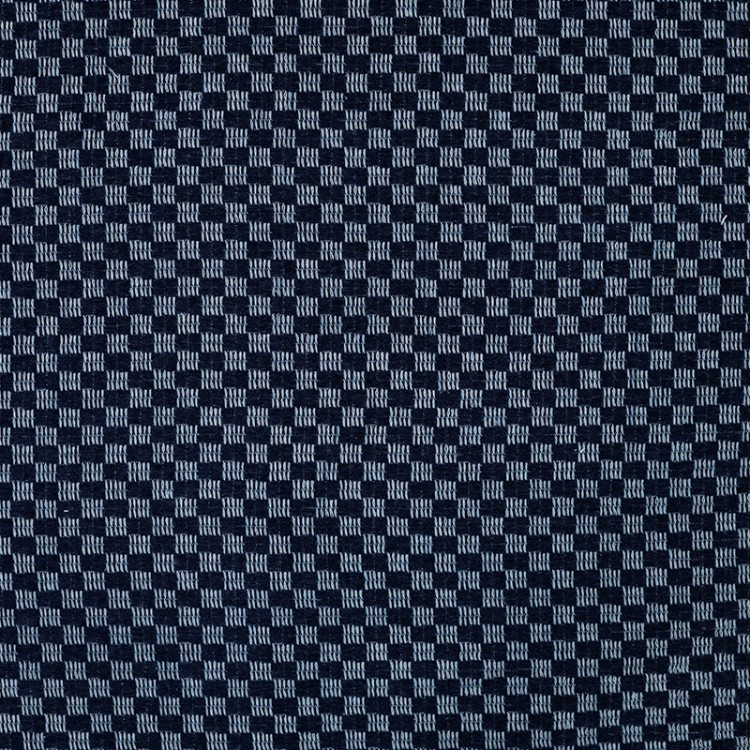 Tissu denim - Jacquard damier