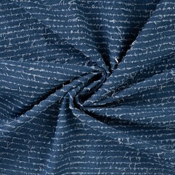 Tissu denim - Jacquard fancy