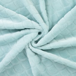 Tissu polaire doudou - Mermaid dusty mint