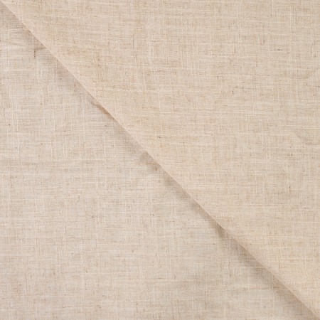 Tissu viscose lin - Naturel