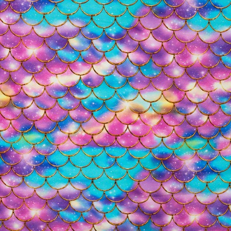 Tissu jersey - Scale multicolor