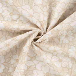 Tissu Broderie - Hortense écru