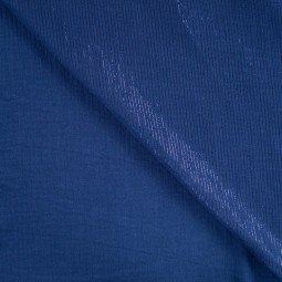 Tissu double gaze - Jeans lurex