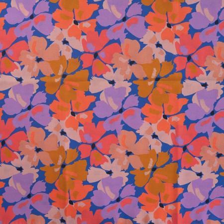 Tissu coton - Pauline violet